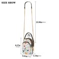 thumbnail image 2 of FORMRS Crossbody Bag for Women Shoulder Cell Phone Purse with Zipper, Red Easter Eggs, 2 of 7
