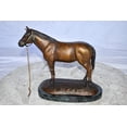 thumbnail image 2 of Nifao Standing Horse Limited Edition Bronze Statue by Bob Beeler – Home Decor Sculpture, 12"L x 6"W x 10"H, 2 of 10