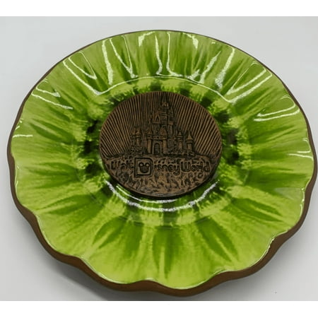 

Disney Parks Walt Disney World Castle Ceramic Tray New With Tags