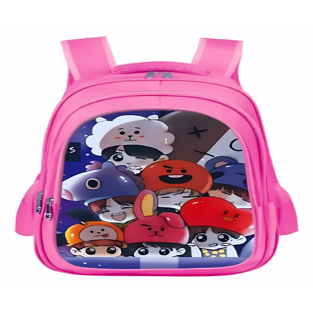 Mochila lenticular 3D MR. GADGETS, BTS Escolar, Juvenil, Estudiante, Diseño Kawaii