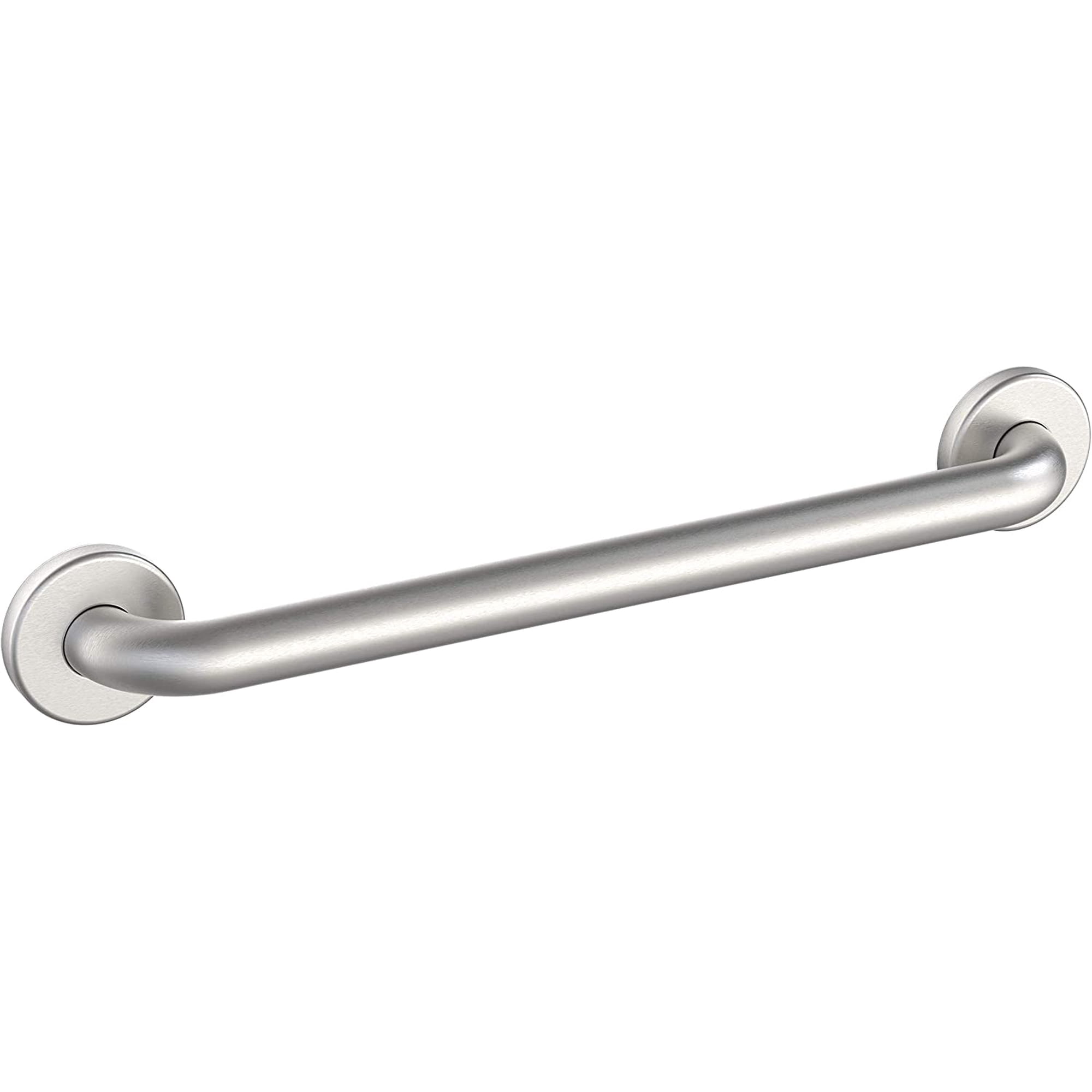 WGB5SS24 Standard Grab Bar, Concealed Mount, Satin Stainless Steel, 24-Inch Length by 1.25-Inch Diameter