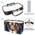 thumbnail image 4 of Leo Constellation Reusable Foldable Oxford Cloth Storage Bins: Large Capacity Shopping Bags for Laundry and More, 4 of 7