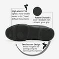 thumbnail image 6 of GlideMoves Black Cheer Shoes Girls Dance Sneakers Women Tennis Training Competition Tumbling Athletic Youth Hip Hop 2522 Women 8, 6 of 7