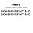 thumbnail image 2 of TOR Front Inner Steering Tie Rod End TOR-EV800567 for Car 2006-2010 INFINITI M35 M45, 2 of 2