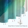 thumbnail image 6 of Colorful Tie Dye Ink Splash Pattern Shower Curtain 36"x72" ,Bathroom Decorative Shower Curtains Set with 12 Hooks,Modern Waterproof Washable Shower Curtain, 6 of 6