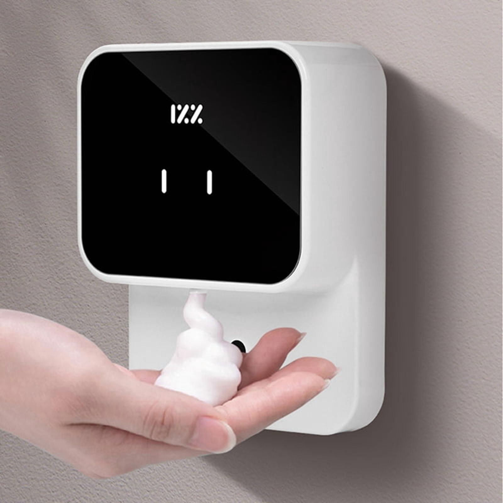 Liquid Soap Dispenser Rechargeable Wall-Mounted Automatic Foam Dispenser Automatic Sensor Soap Dispenser for Bathroom