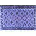 thumbnail image 1 of Ahgly Company Machine Washable Indoor Rectangle Southwestern Blue Country Area Rugs, 6' x 9', 1 of 4