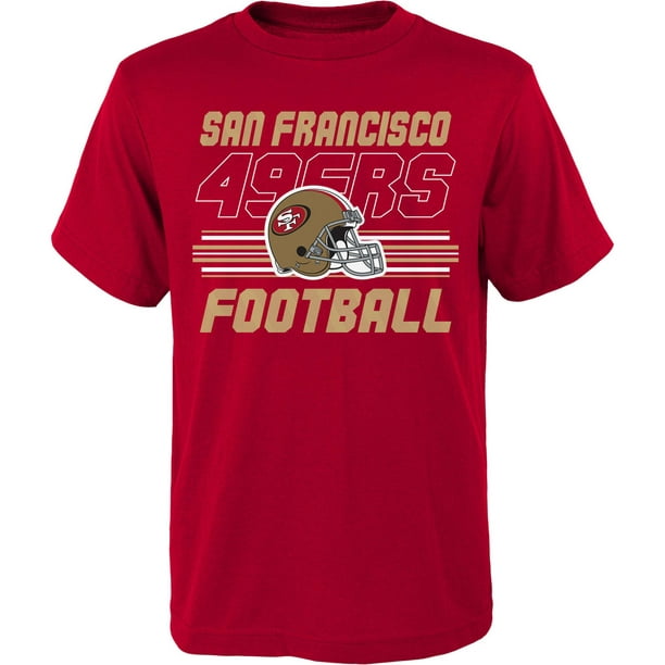 NFL, Team: 49ERS ,Youth Team SS Tee, Sizes 4-18, Team Colors - Walmart ...