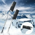 thumbnail image 3 of Coollooc Ice Scraper with Snow Brush Detachable for Car Windshield, 2 In 1 Extendable Window Scraper & Foam Snow Removal Brush for SUV, Heavy Duty Snow Cleaner for Truck Van Gifts(Unextendable), 3 of 8