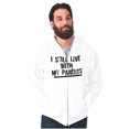 thumbnail image 6 of Still Live With My Parents Single Zip Up Hoodie Men's Women's Brisco Brands S, 6 of 6