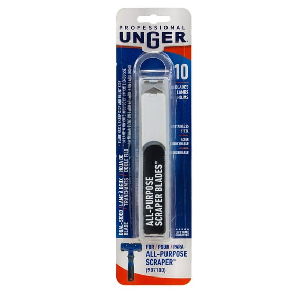 Unger Enterprises 1039149 4 in. Stainless Steel Squeegee Replacement Blade