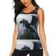 thumbnail image 1 of Fotbe Valley Gray Dragon Blusas Sin Mangas para Mujer – Estilo Casual, Corte Suelto, Slim-Fit, Cuello Redondo Deportivo, Tops de Verano para Gimnasio y Yoga-Large, 1 of 7