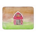 thumbnail image 1 of Carolines Treasures BB7409RUG Barn Watercolor Machine Washable Memory Foam Mat, 1 of 4