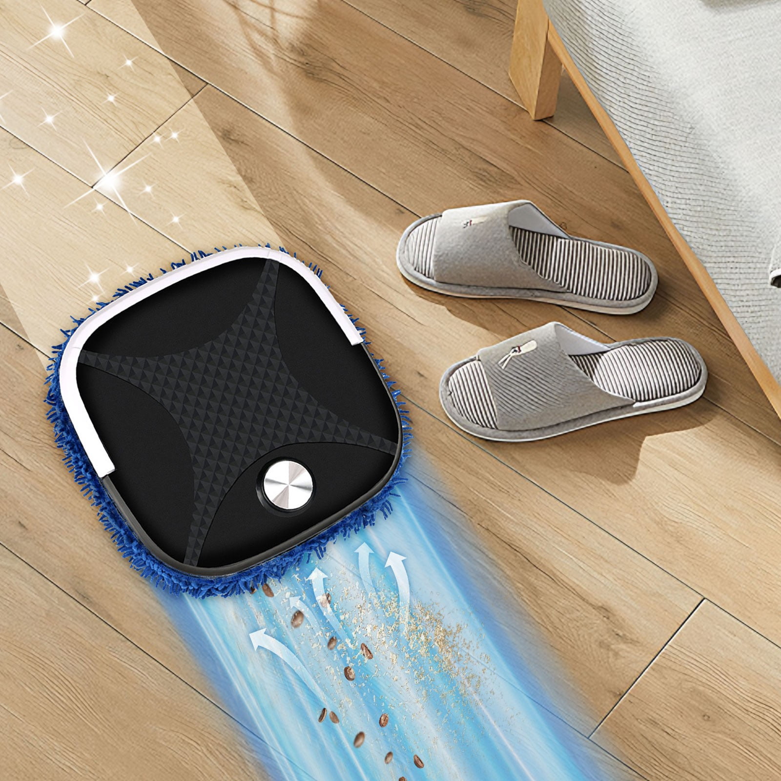 Bdday Vacuum Cleaner Pool Vacuum Cleaner Robot USB Charging Vacuum Cleaner Rotary Mopping Machine Humidifying Spray Intelligent Sweep Robot For Broadleaf Trees