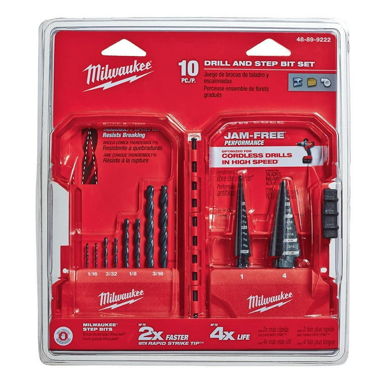 Drill Bit Set, 10-Piece