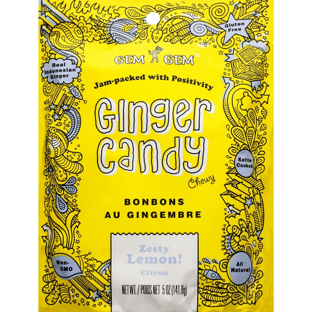 Gem Gem Ginger Lemon Candy