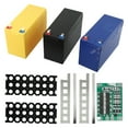 thumbnail image 2 of 12V 7Ah Battery Box Case Fit For Battery 3*7 Nickel With ABS Storage Box Part With PCB Board DIY Battery Pack Organizer Access, 2 of 7