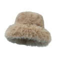 thumbnail image 1 of Sombrero de pescador de invierno, elegante y cálido, gorro cosaco, gorro ruso para caminar, motociclismo y esquí. Caqui, 1 of 9