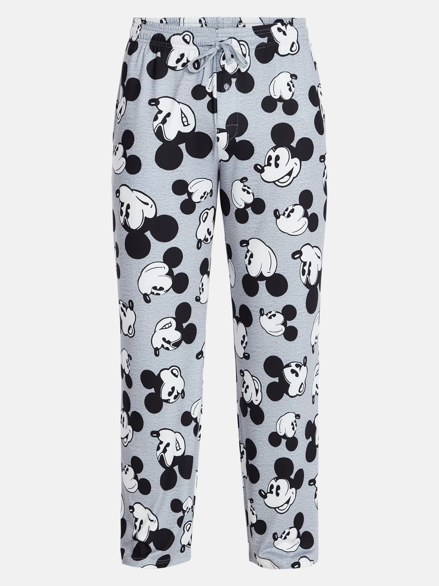 Disney Mickey Mouse Men's & Big Men's Graphic Lounge Pants, 25'' Inseam, Sizes S-2XL