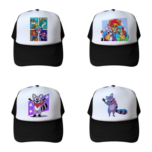 Gorra de béisbol de dibujos animados de juego Indigo Park para niños, sombrero lindo de Anime, gorras de moda, accesorios para el sol casuales, regalos de verano