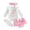 Pink, variant on mgoYE Newborn Baby Girl Fall Clothes Bow Headband Embroidery Long Sleeve Romper Bubble Skirt Set Outfits for Girls