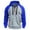 Blue, variant on LWavelet Mens Casual Long Sleeve Pullover Hoodie with Zipper Pockets and Adjustable Drawstring Hood for Outdoor Activities