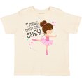 thumbnail image 3 of Inktastic I Make This Look Easy Ballerina Dancing Boys or Girls Toddler T-Shirt, 3 of 5