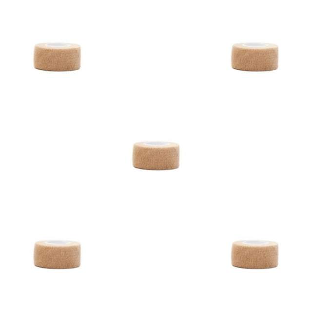 Baohd 1/2/3/5 6pcs/set Durable Elastic Bandage For Sports Protection - Moisture Wicking complexion color 2.5cm*4.5m 5PCS