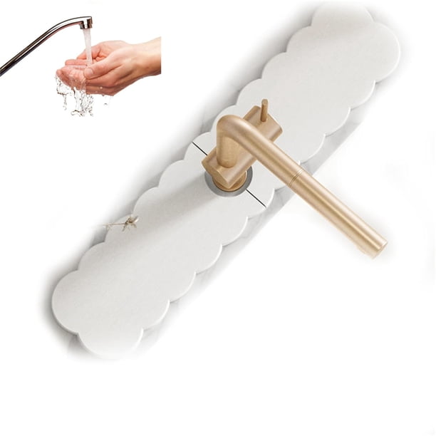 Alfombrilla de piedra para fregadero de cocina, protector contra salpicaduras para fregadero de cocina, alfombrilla de secado de piedra para encimera de cocina, fregadero de piedra de secado rápido de