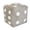 Light gray, variant on Dices Pattern Accent Pillow Sturdy Soft for Reading Play Area