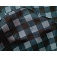 thumbnail image 4 of oneOone Silk Tabby Fabric Gingham Check Print Sewing Fabric BTY 42 Inch Wide, 4 of 4