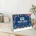 Penkiiy Desk Calendar 20242025, Monthly Desktop Calendar, Standing Flip Calendar with Thick