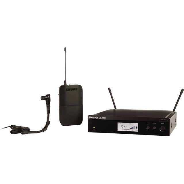 Kit Micrófonos Shure BLX14R/B98 Transmisor Receptor y Micrófono para Instrumentos Patrón Supercardioide Uniforme