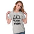 thumbnail image 4 of Like Pineapple Pizza Debate Opinion Womens Slim Fit Graphic Tee Brisco Brands X, 4 of 5