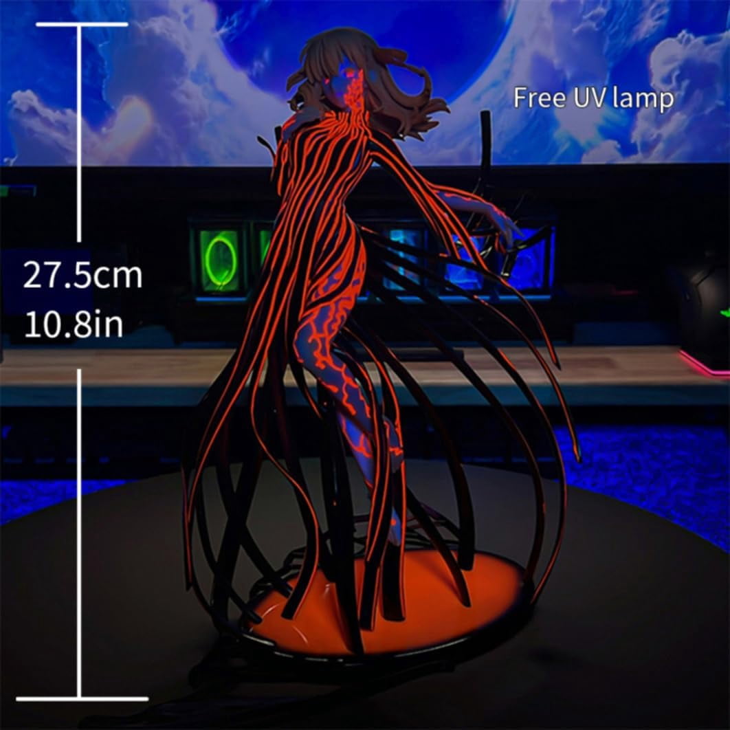 New Fate/stay night FGO Matou Sakura (combat Ver) Character Anime Model Statue Action Figures Desktop Ornament Popular Decorations Fan Souvenirs Creative Gift Collectable
