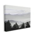 thumbnail image 3 of Stupell Industries Pine Trees Silhouettes Foggy Mountain Range Peaks Photograph Gallery Wrapped Canvas Print Wall Art, Design by Lori Deiter, 3 of 7