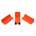 thumbnail image 1 of Accesorio de montaje en pared para bicicleta, práctico soporte de almacenamiento para bicicletas, fijador pequeño, accesorios de fijación para almacenamiento, uso de exhibición, naranja, 1 Juego kenally OD019415-03, 1 of 7