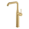 thumbnail image 2 of Grohe Essence 23538GNA Single Hole Single-Handle Deck Mount Vessel Sink Faucet 1.2 GPM in Grohe Brushed Cool Sunrise, 2 of 3