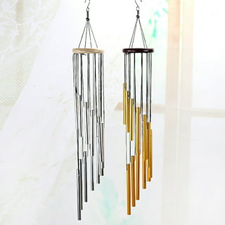 Mini Wind Chime Components Adonized Aluminum Gold Silver Small & Large –  Rocky Mountain Glass Crafts