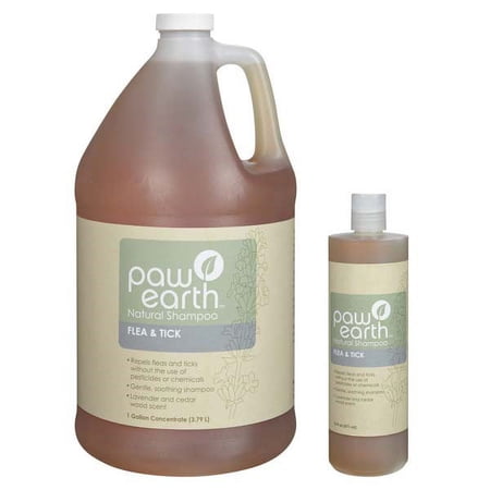 Paw Earth Flea&Tick Shampoo 17 Oz
