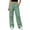 Green(Great Pants), variant on ZHYou No Boundarie Women's Cargo Wide Leg Pants High Waist Straight Casual Loose Fit Workwear Trousers with Flap Pockets,Brown,Size 2XL
