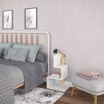 thumbnail image 2 of Ada Home Decor Furniture White 3 Tier Nowell Nightstand, 2 of 6
