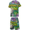thumbnail image 3 of My Singing Monsters Boys Girls Short Sleeve Mesh T-Shirt And Shorts Outfit Set Summer Clothes Set for Kids, 3 of 8