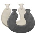 thumbnail image 1 of 1L U-shaped Neck Rubber Odorless Hot Water Bottle with Fleece Cover and Lid Hot Compress, Shoulder Warmer and Neck Protector, Water Injection Rubber Hot Water Bottle, 1 of 9