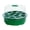 Green, variant on Orange Seeded Box Cultivation Tray 13 Hole Covered Breathable With Adjustable Ventilation For Plants Plastic Material Orange Tone