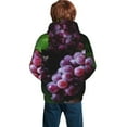 thumbnail image 6 of Kll Unisex Kids Boys Girls Hooded Pocket Pullover Hoodies-Grape, 6 of 9