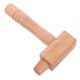 thumbnail image 4 of GOOHOCHY Mango de madera para molino de piedra: Mango auxiliar frontal para molinillo de trigo - Accesorio de repuesto para molino de grano con disco de harina, 4 of 8