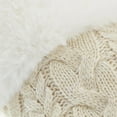 thumbnail image 2 of Bouclair Beige Kane Knit Stocking, 2 of 4