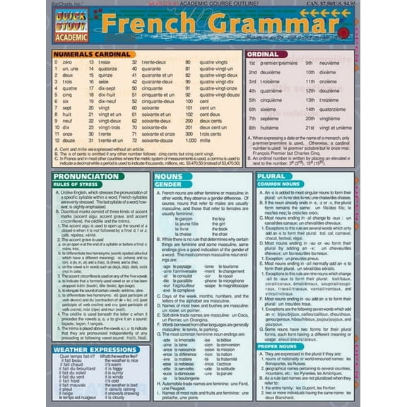 French Grammar (Other)