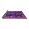 thumbnail image 2 of Ahgly Company Indoor Round Oriental Purple Traditional Area Rugs, 7' Round, 2 of 4